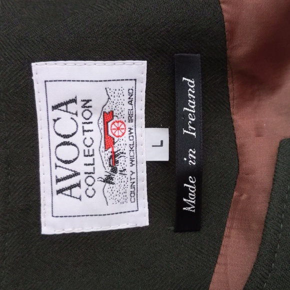 Made in Ireland Pure Wool Blazer Jacket - Picture 5 of 5